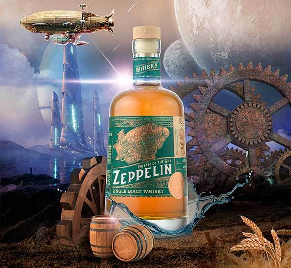 Новый и улучшенный виски «ZEPPELIN Single Malt» от ООО ЛВЗ «Фортуна»